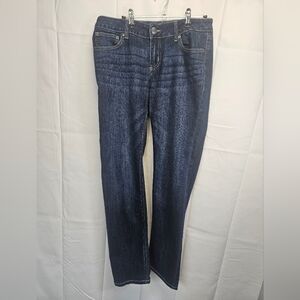 Maurices Dark Blue Straight Leg Jeans